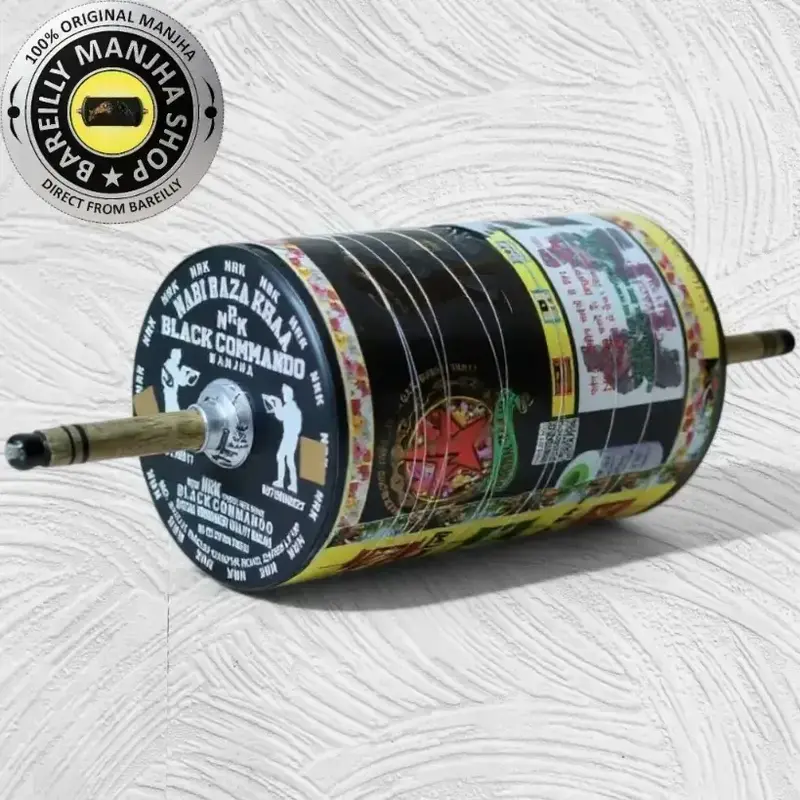 【希少】IKUNARAKE - Nanja Man 6 Reel Art 123 N R K Black Commando Special Maidani Manjha
