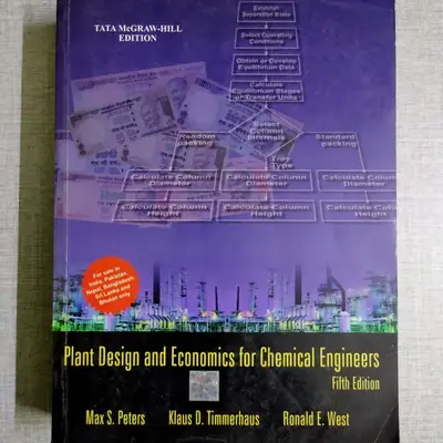 Buy Plant Design and Economics for Chemical Engineers 5 th Edition Max S  Peters Klau online at best price | Used Books
