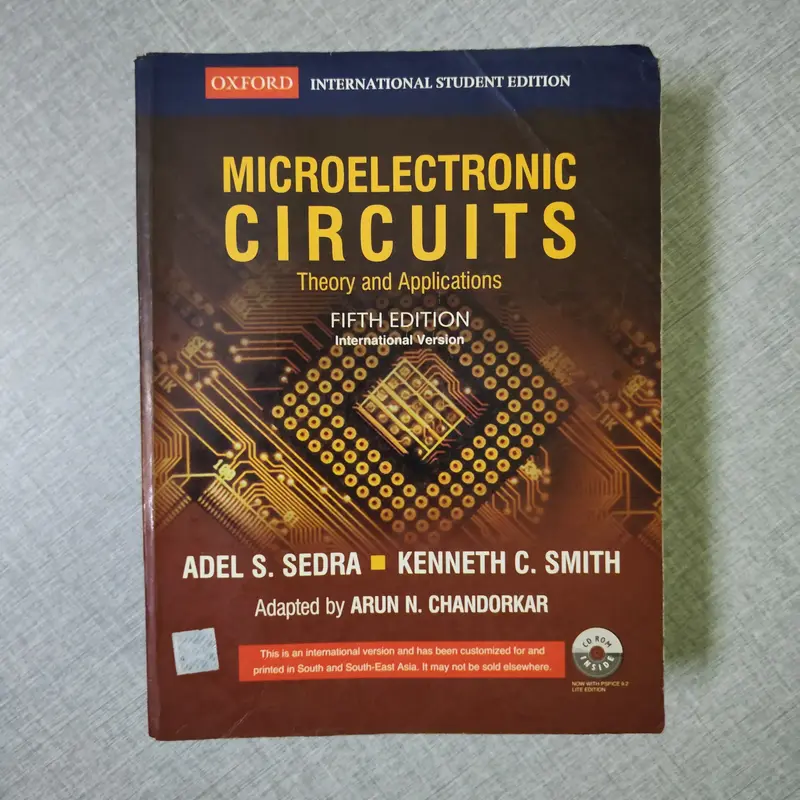 Buy Microelectronic Circuits 5 th Edition Adel S Sedra K C Smith