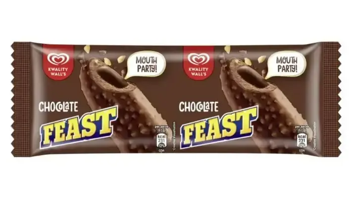 Buy Kwality Wall's Feast Choco Bar Ice Cream 70 MILLI_LITRE online at ...