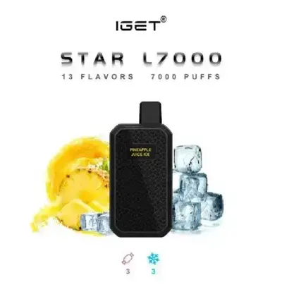 IGET SUN KP20000 Black Ice - Vape Store Delhi