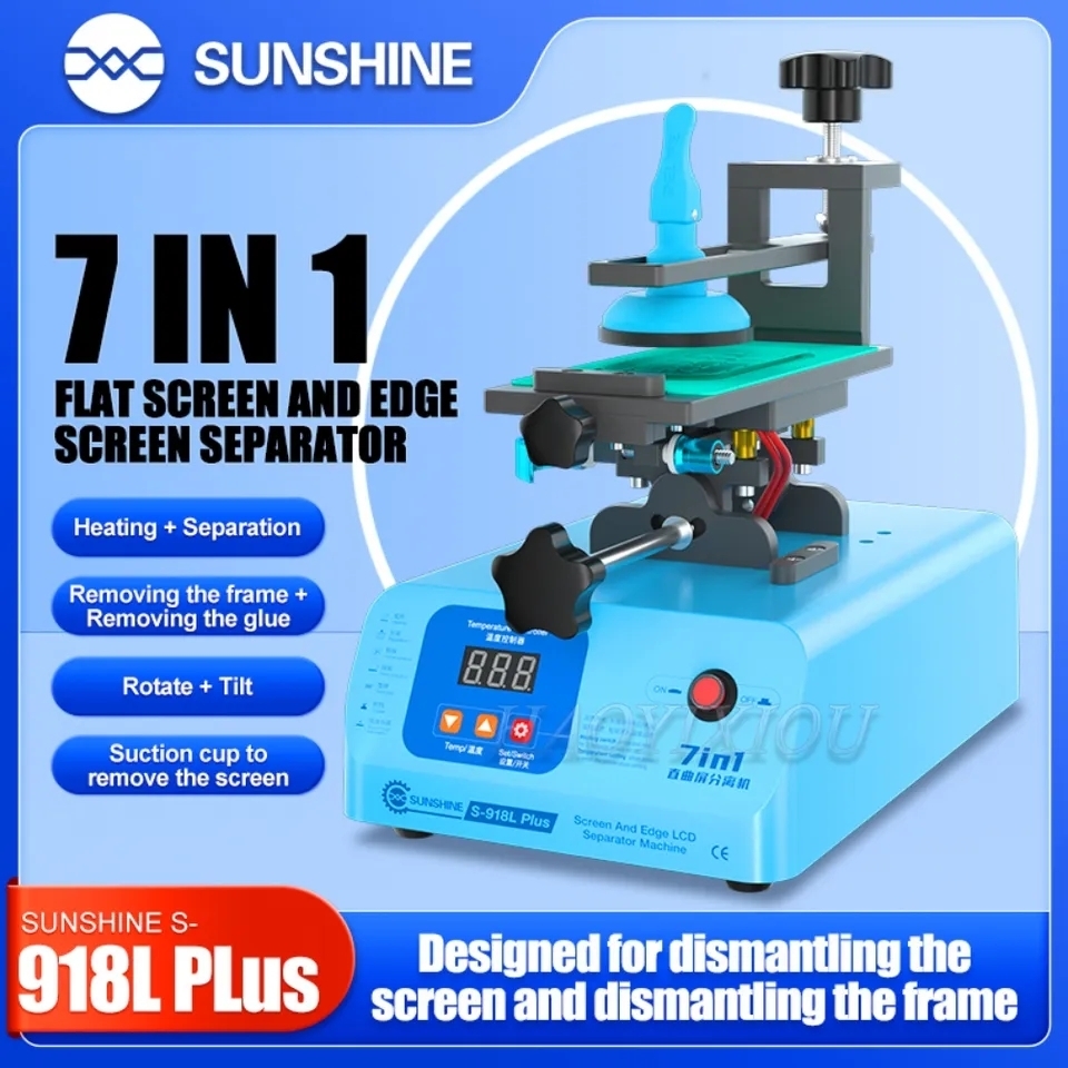 Sunshine S-918L Plus 7-in-1 360 Mobile Edge Screen Separator