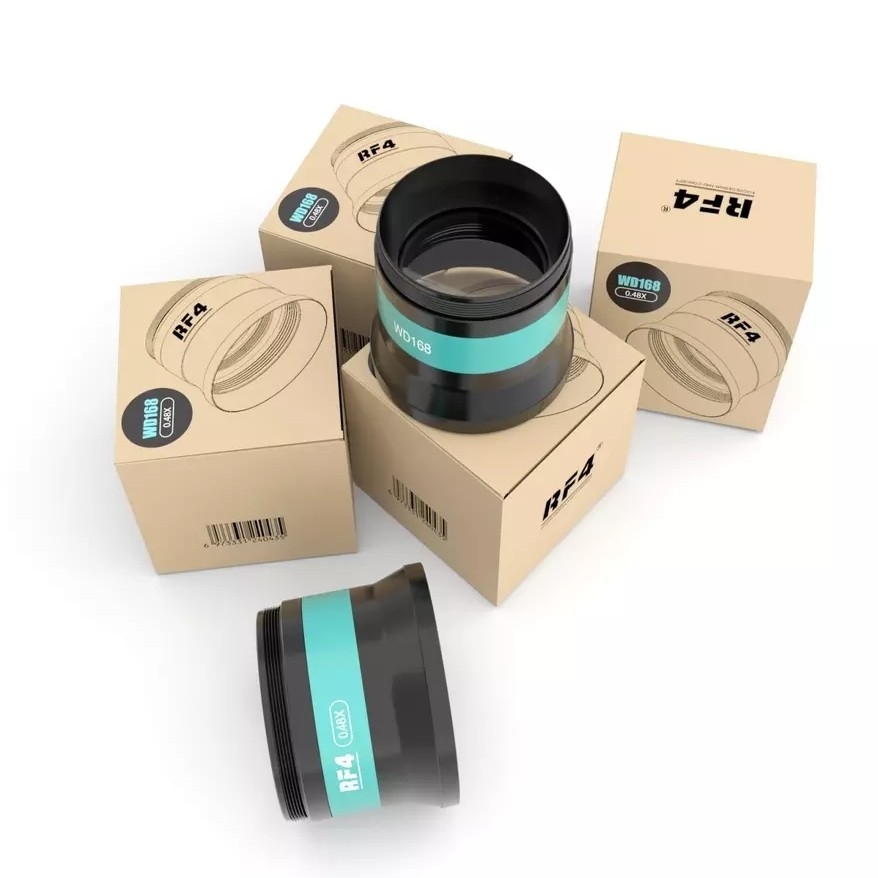 RF4 0.48X Microscope Auxiliary Objects Lens for Trinocular Stereo Zoom Microscope