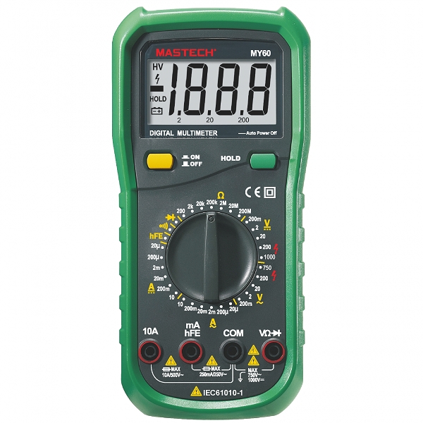 Buy Mastech MY60 Digital Multimeter online at best price | Shakti