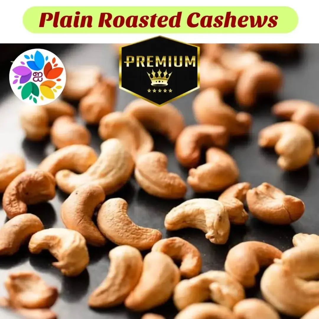 Premium Plain Roasted Cashews - 1