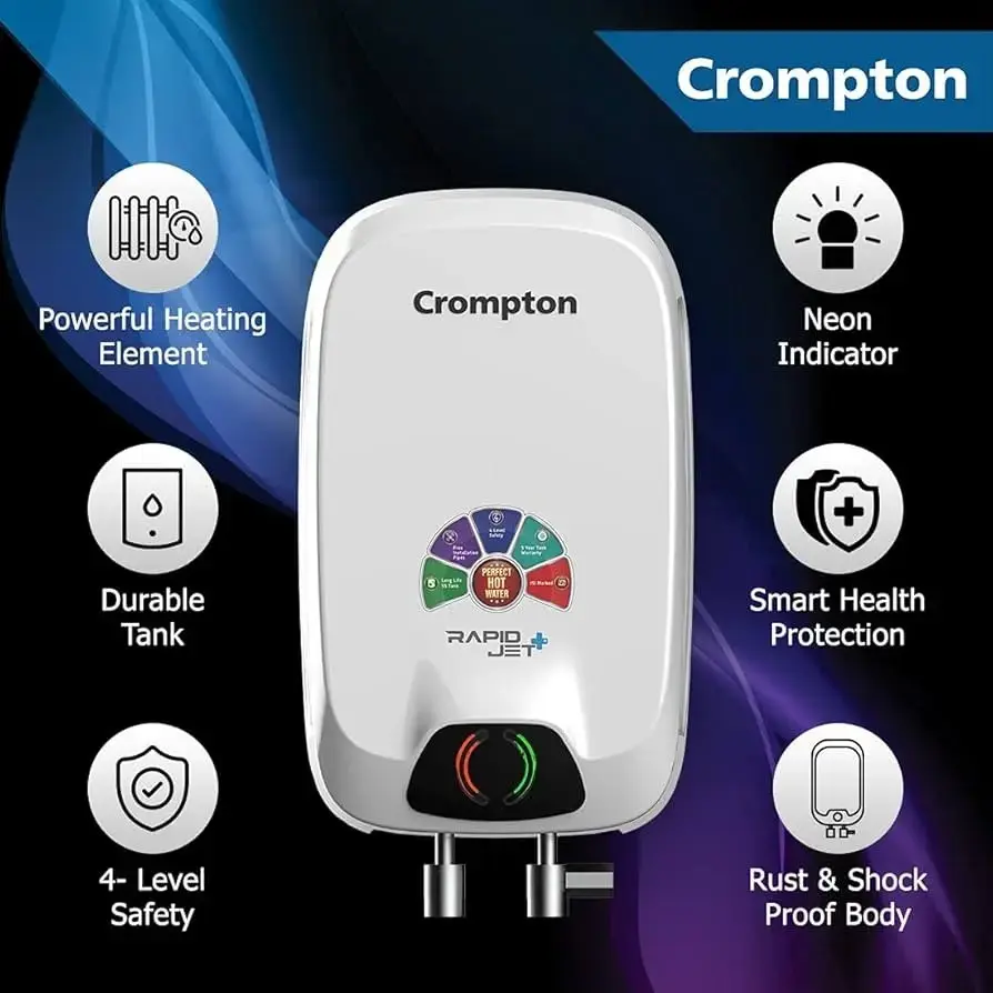 hot water heater crompton geyser near me