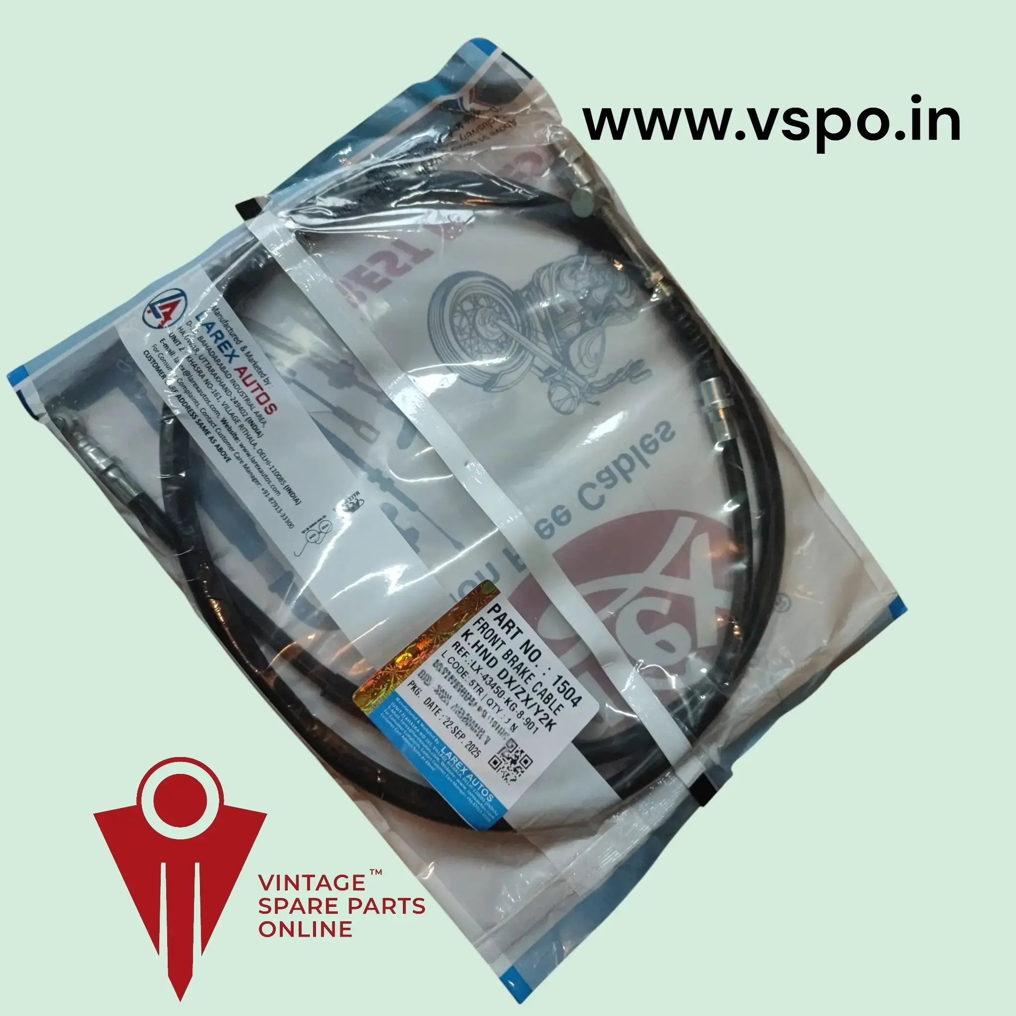 Buy Front brake cable for kinetic honda DX, ZX, Y2K online at best