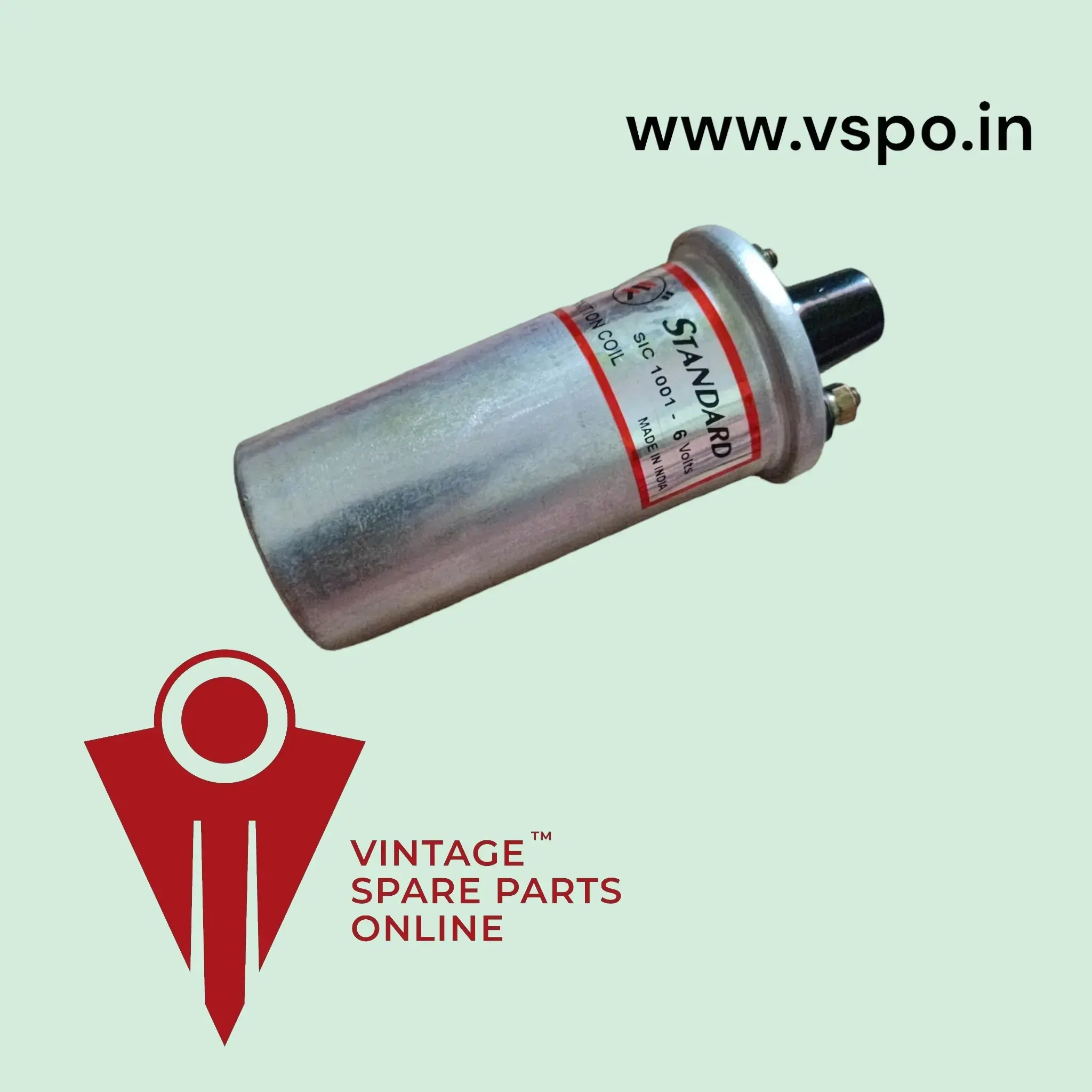 Buy 6V BOTTLE IGNITION COIL FOR LAMBRETTA,VIJAI SUPER online at