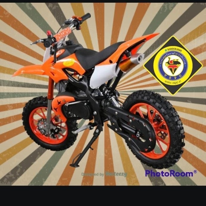 Buy ORANGE 50CC KIDS DIRT BIKE online at best price