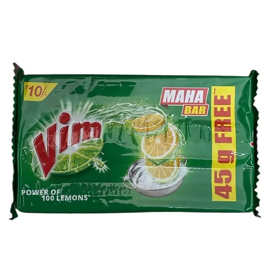 Vim Dishwash Lemon Soap 110Gms