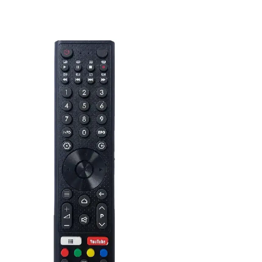 LED TV Remote Control Compatible for Micromax LED TV (Black) - 1