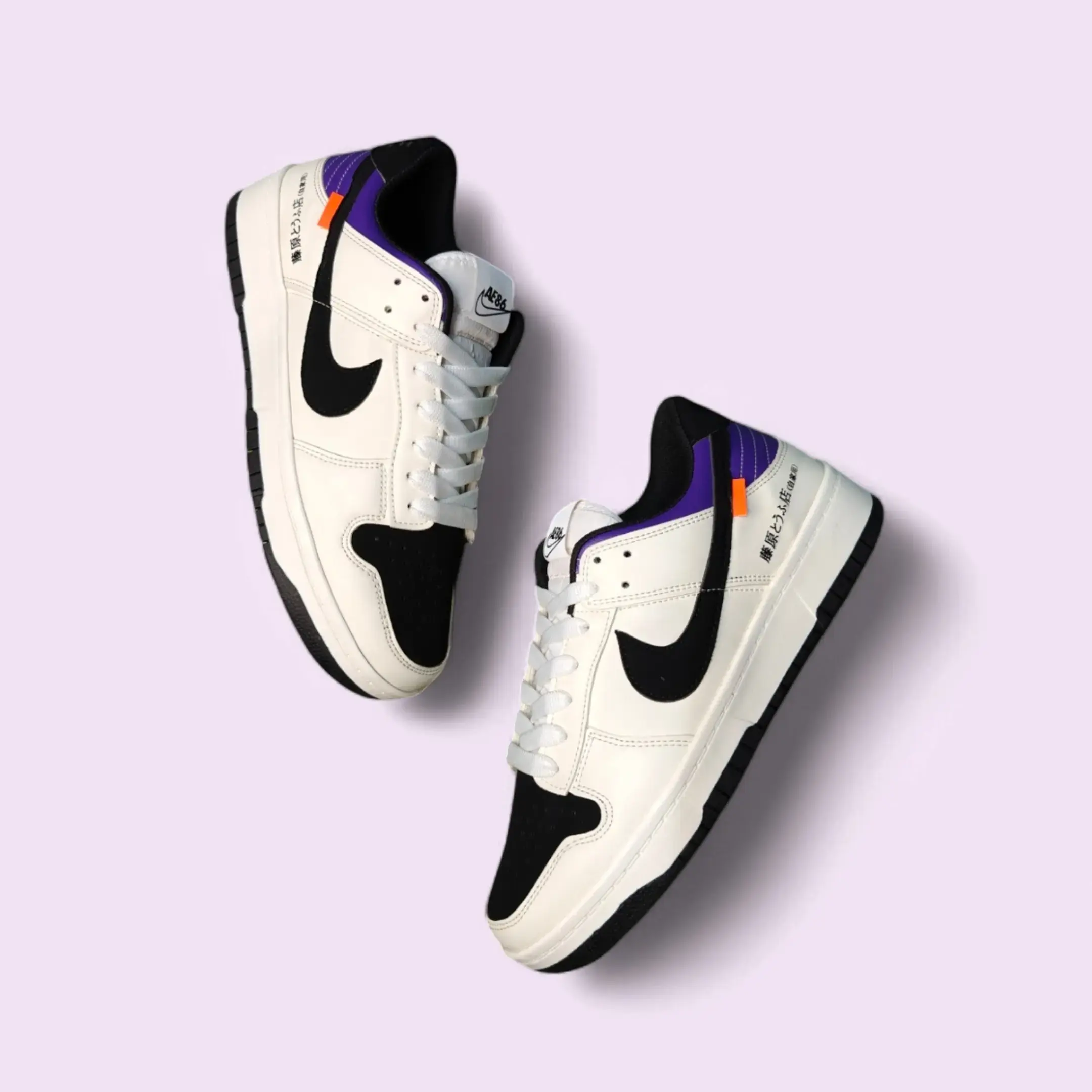 NIKE WHITE DUNK作品集　バッグ・シューレース付　キューブリック付き NIKE WHITE DUNK作品集 バッグ・シューレース付 キューブリック付き