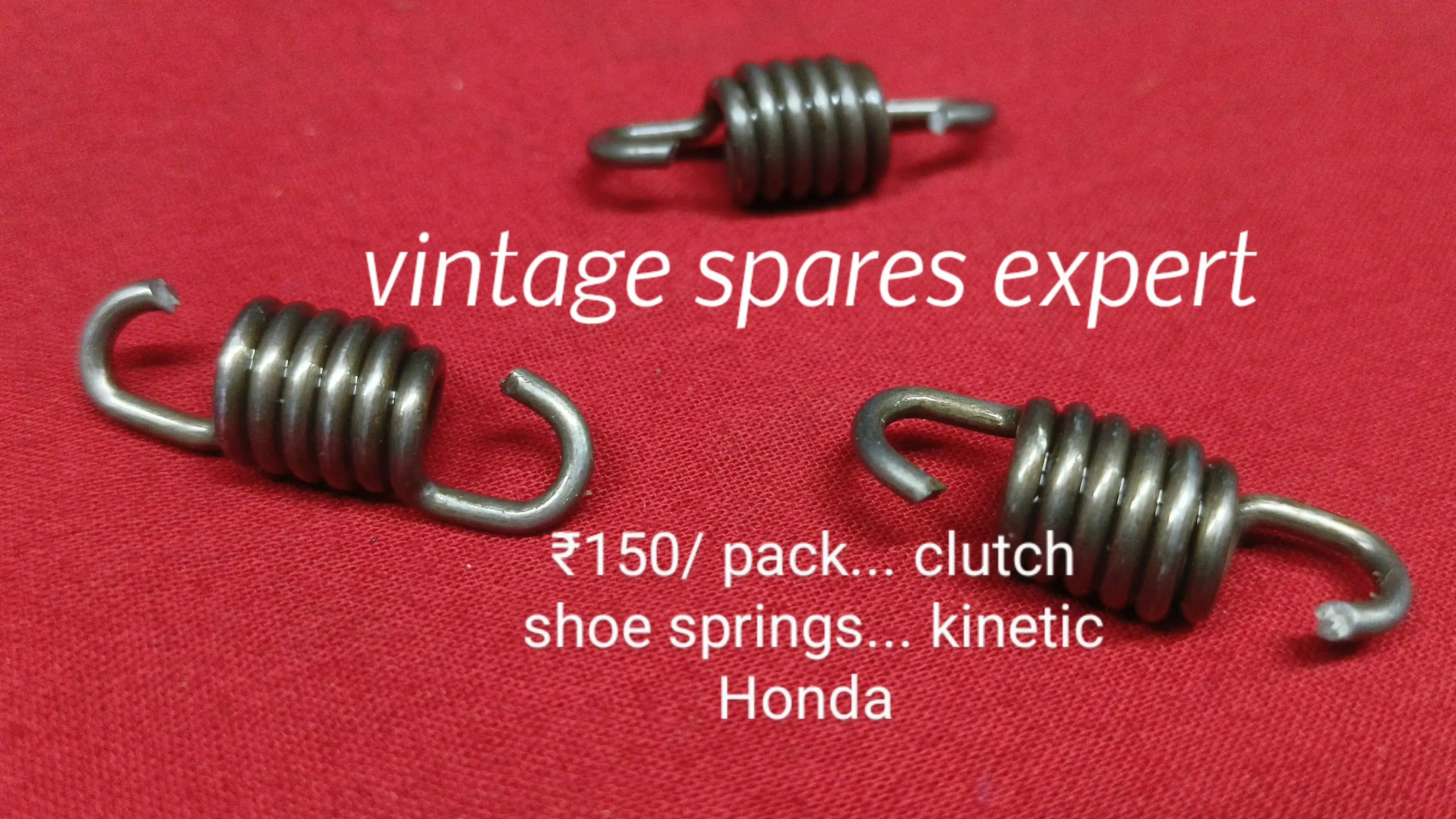Buy Kinetic Honda - Pack Of Three Clutch Shoe Springs online at