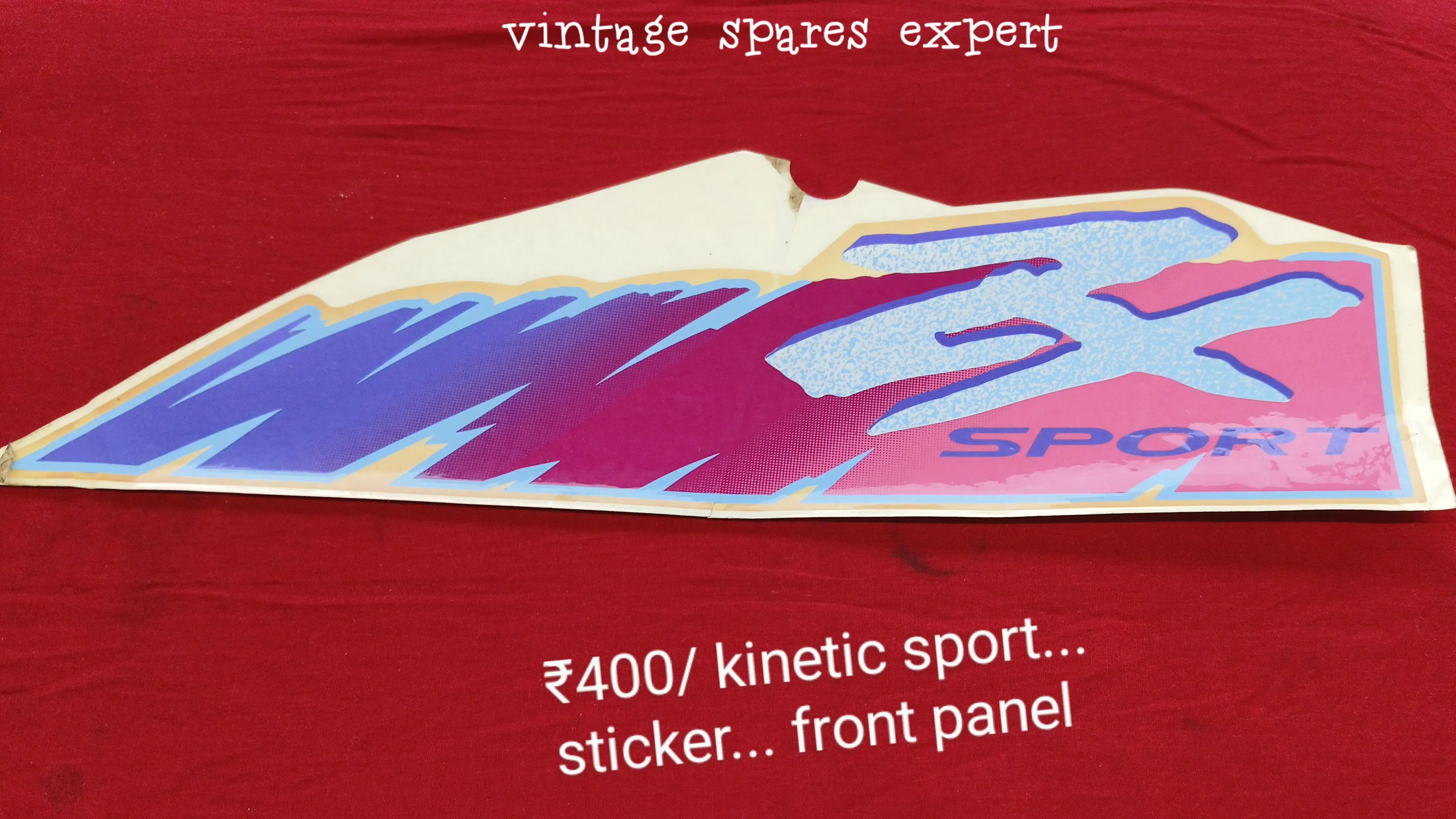 Buy Kinetic Honda - Panel Sticker,Zx Sports online at best price