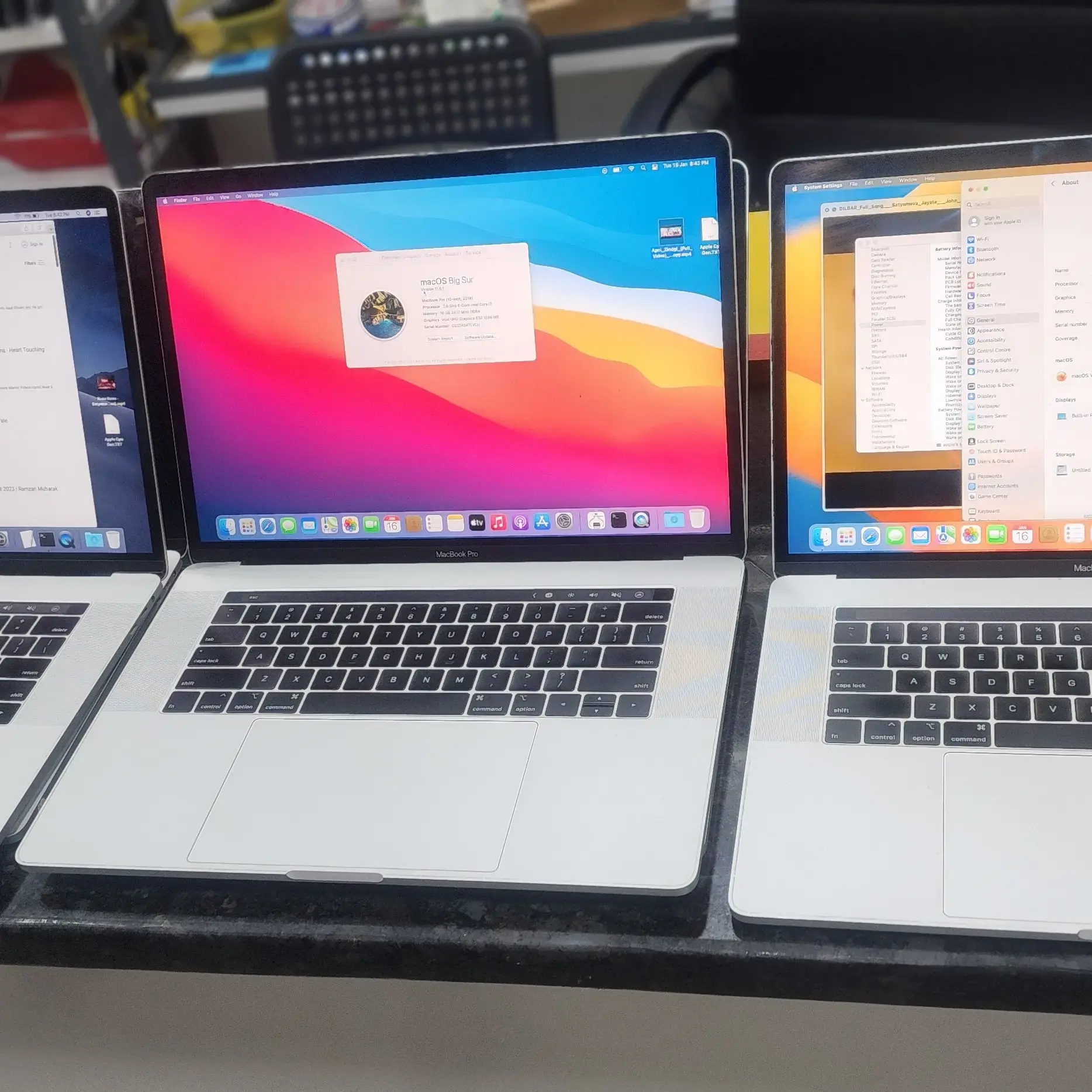 Buy Apple Macbook Pro* *A1990(2018/2019) Retina Silver Colour