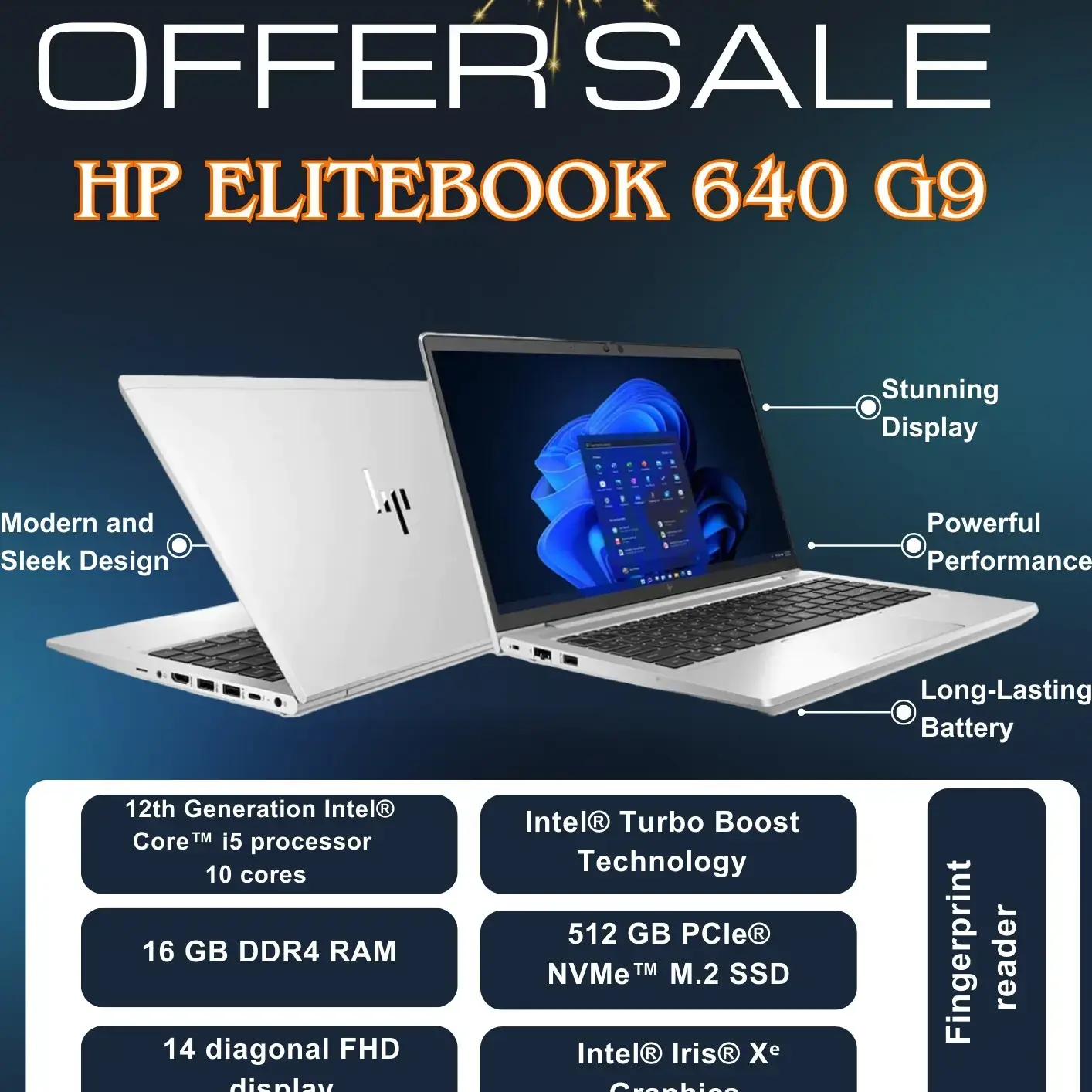 Buy Hp Elitebook 640 G9 Core I5 12th Generation Laptops online at