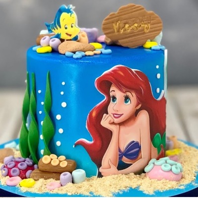 Buy Little Mermaid Cake online at best price | CAKE MAKER