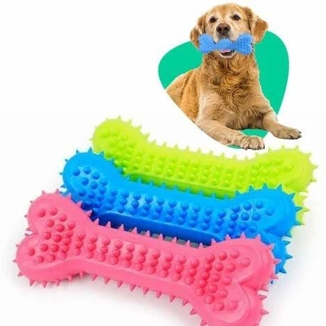 Small chew bone Rubber