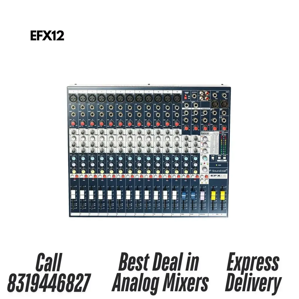 Soundcraft EFX12 12 Channel Lexicon Effect Mixer