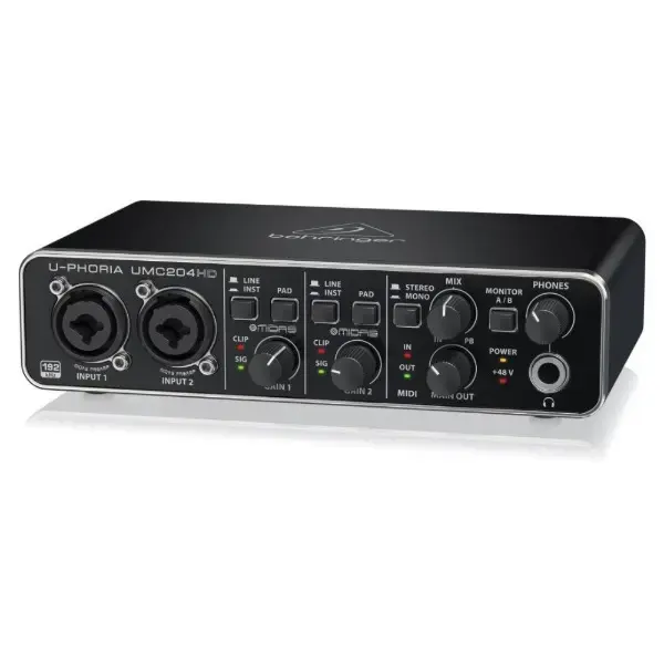 DTM・DAW Behringer U-PHORIA UMC204HD Buy Behringer UMC204HD 2 In 4 Out Audio Interface online at best