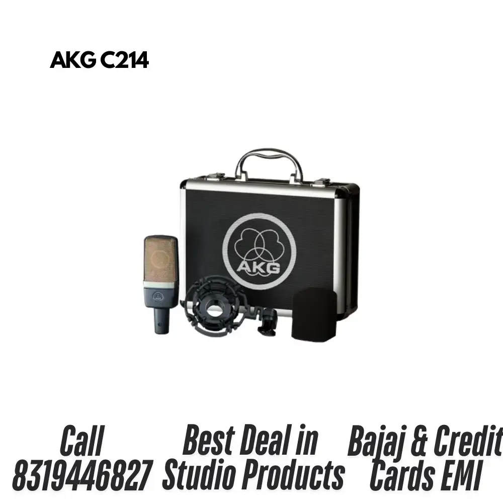 Buy AKG C214 Condenser Microphone Large Diphargm online at best