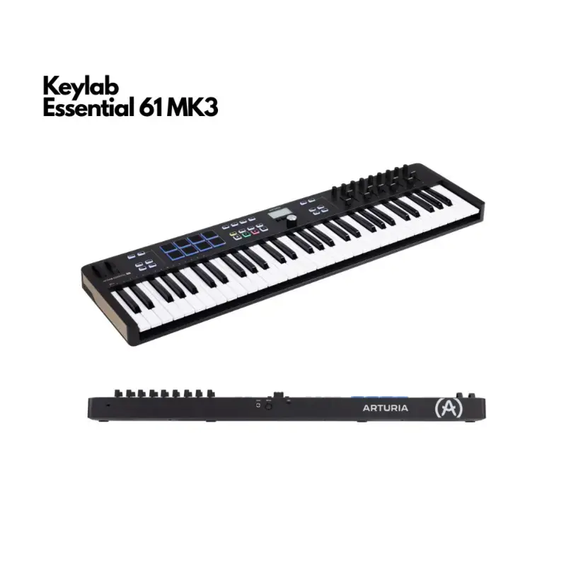 Arturia KeyLab Essential 61 MIDIコントローラー Buy Arturia KeyLab Essential 61 MK3 Black 5% Extra Off