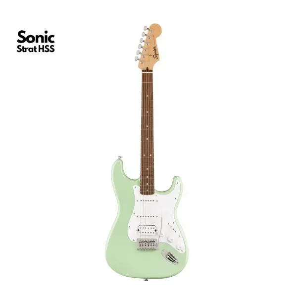 Buy Fender Squier FSR Sonic Strat HSS LRL WPG Surf Green 373200557