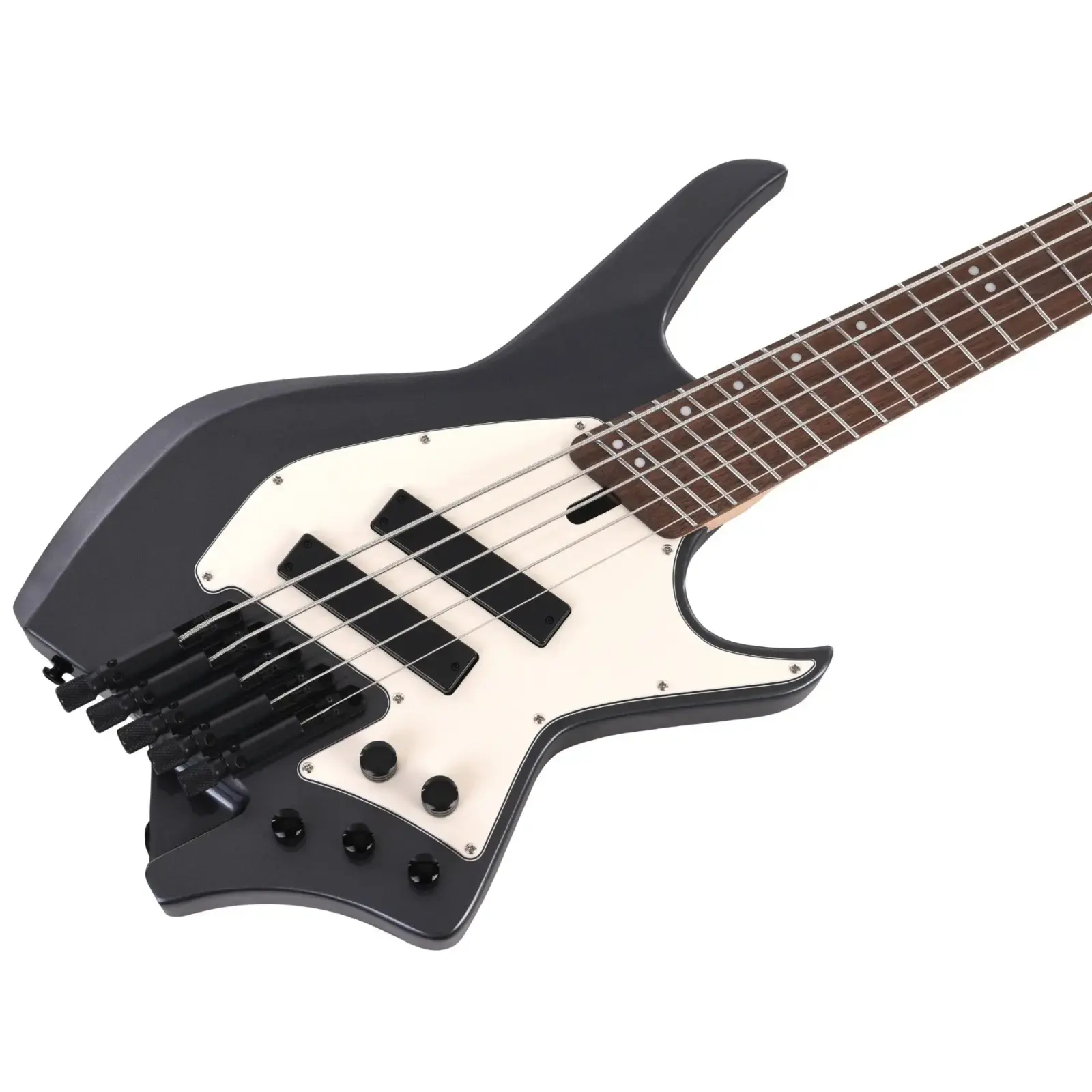 Buy Hex NB505G Headless Bass Guitar GUNMETAL GRAY 5 string SS
