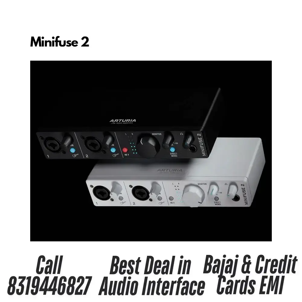 Buy Arturia MiniFuse 2 Audio Interface Black Best Price Order Now