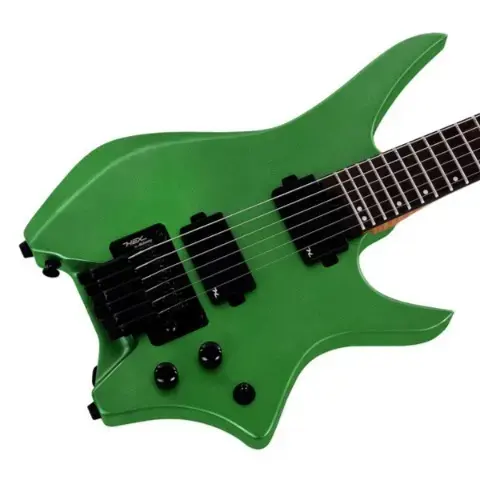 Buy HEX N500/S MEG Headless Electric Guitar Metallic Emerald Green Buy HEX N500/S MEG Headless Electric Guitar Metallic Emerald Green