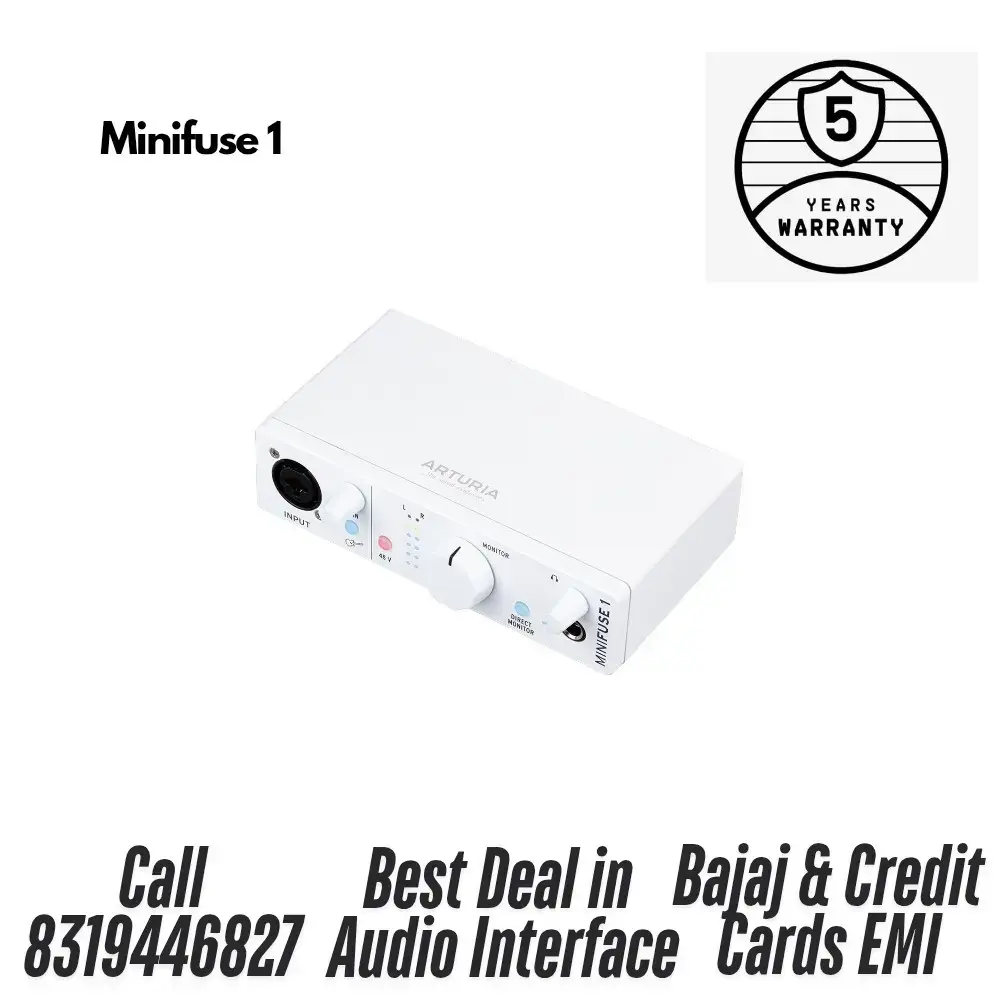 Buy Arturia MiniFuse 1 Audio Interface Best Price Order Now
