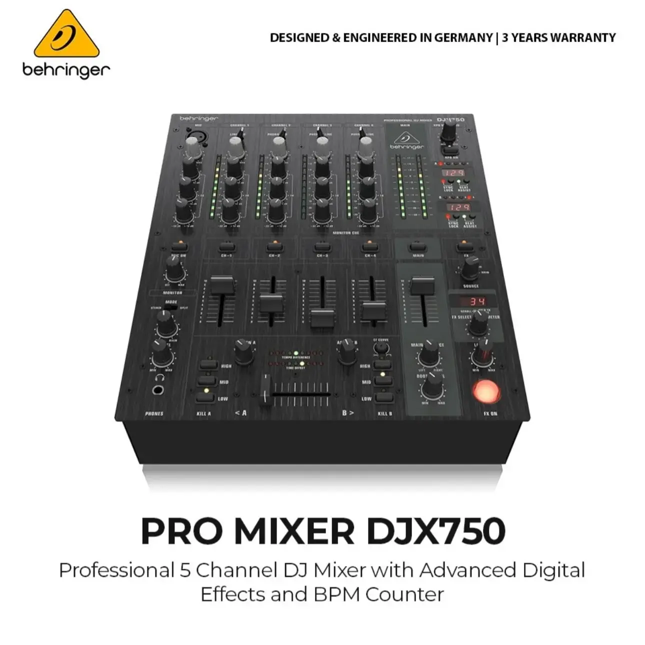 Buy Behringer DXP750 Pro Mixer 5 Channel | RDX Music Store