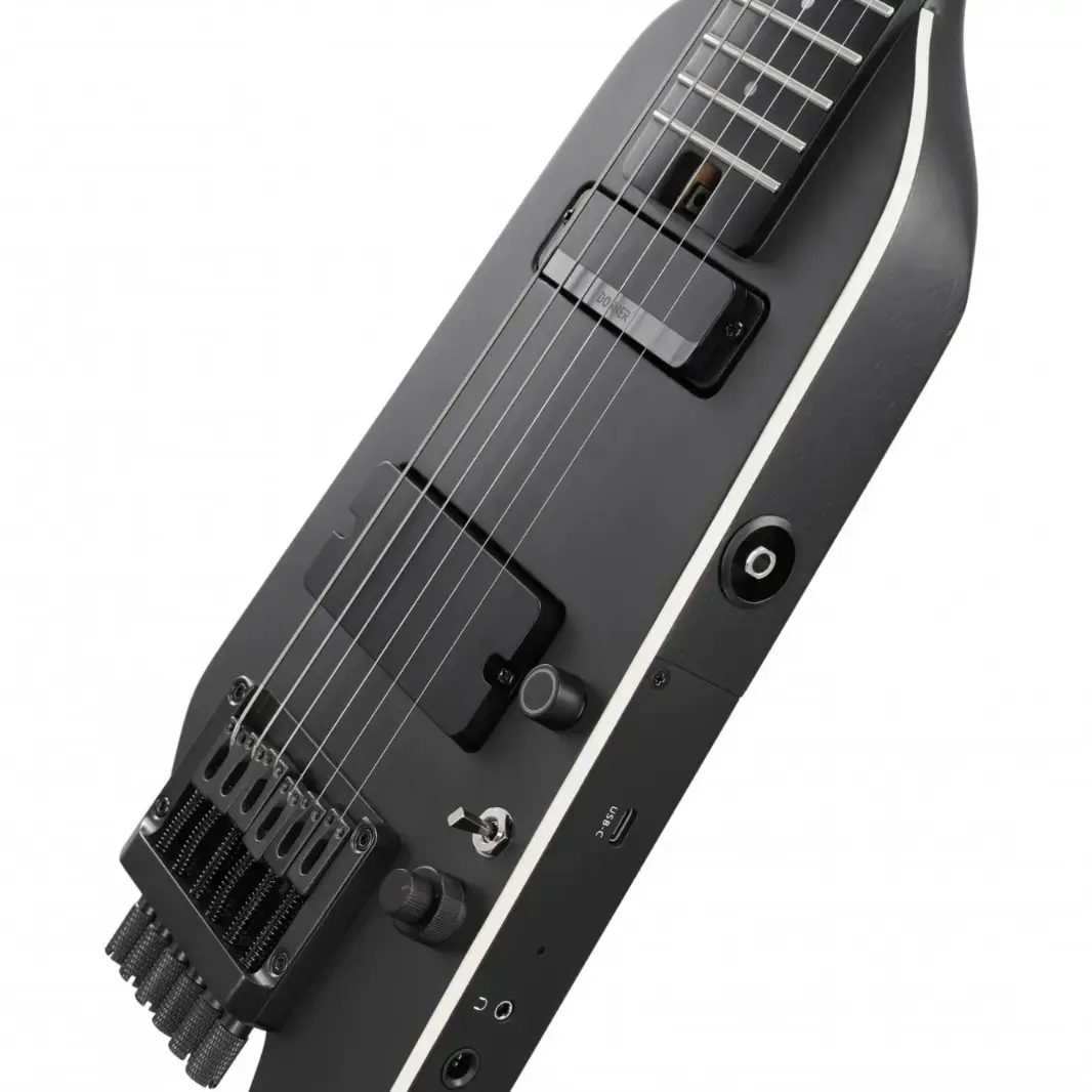 Buy Donner HUSH X PRO Black Electric Guitar Kit | RDX Music