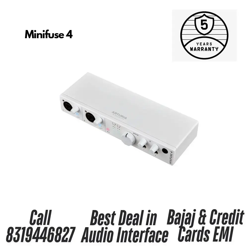 Buy Arturia MiniFuse 4 Audio Interface White Best Price Order Now