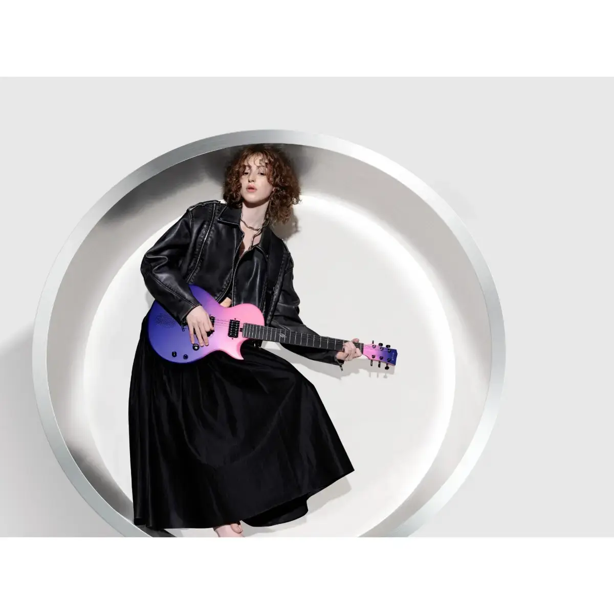 Buy Enya Nova GO Sonic Smart Electric Guitar Cosmic Purple online
