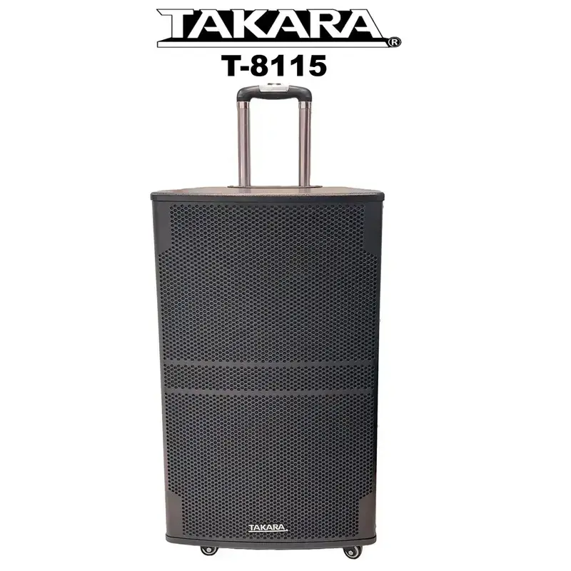 Takara T8115 15 Inch Karaoke Trolley Speaker - 1
