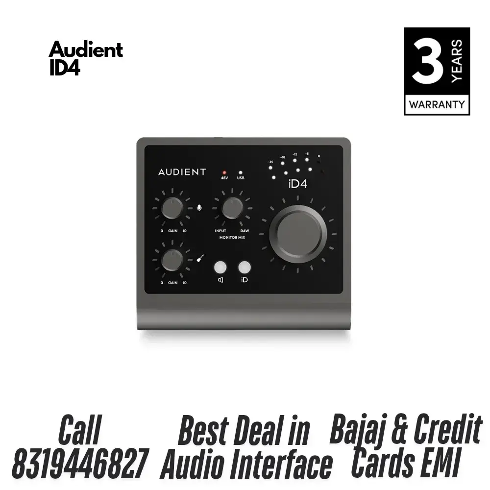 Buy Audient ID4 Audio Interface 2 IN/2 OUT MKII at Best Price