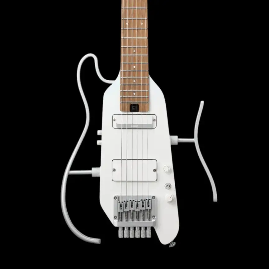 Buy Donner HUSH X PRO Black Electric Guitar Kit White Color | RDX