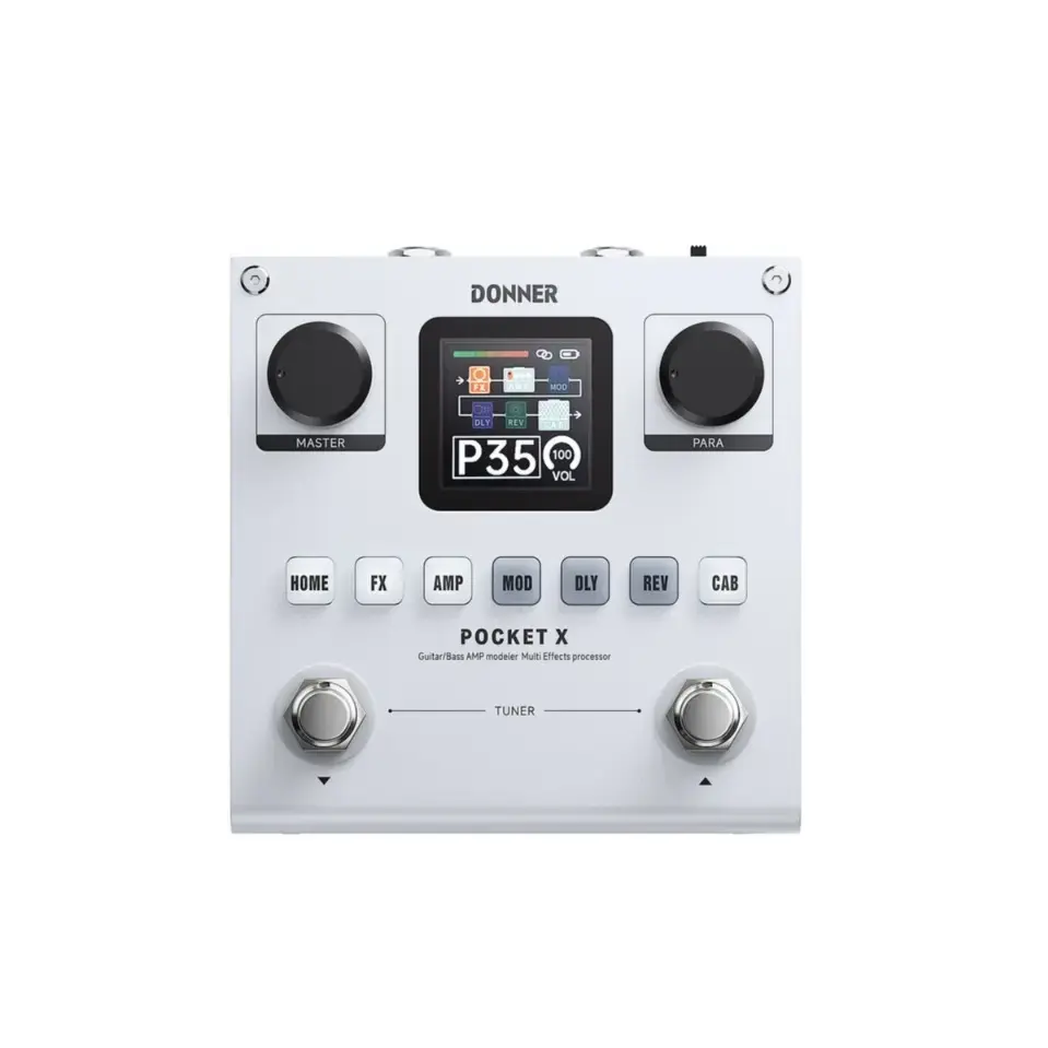 Buy Donner Pocket-X Multi Effects Guitar Pedal Guitar/Bass AMP