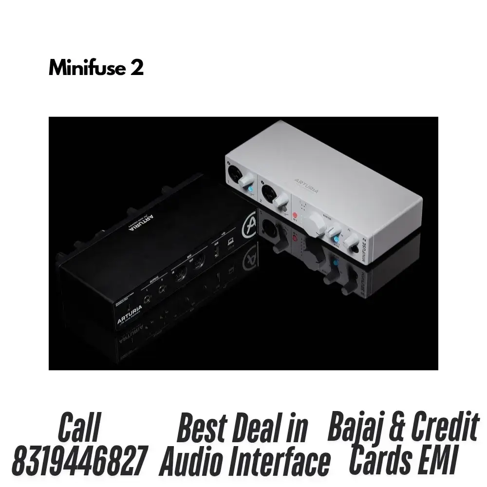 Buy Arturia MiniFuse 2 Audio Interface Black Best Price Order Now