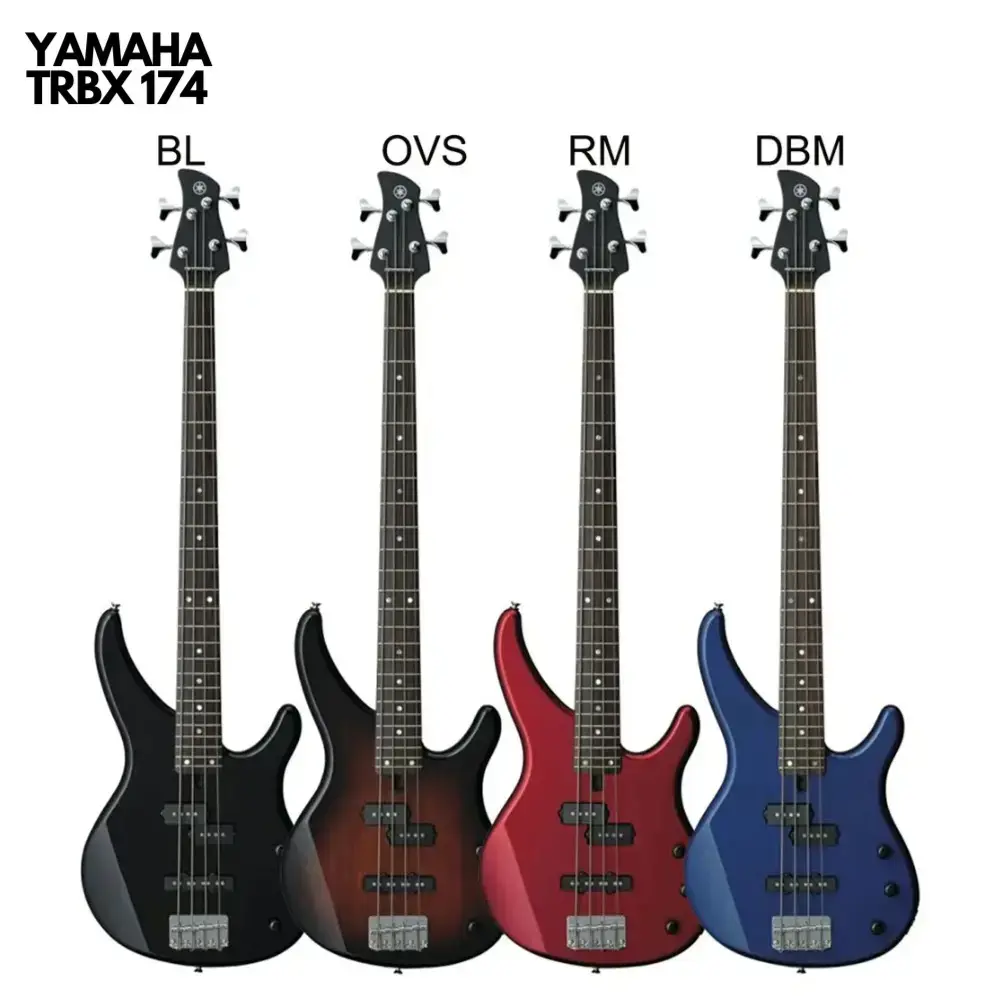 Yamaha TRBX174 Bass Guitar Blue Best Buy From RDX Music Store
