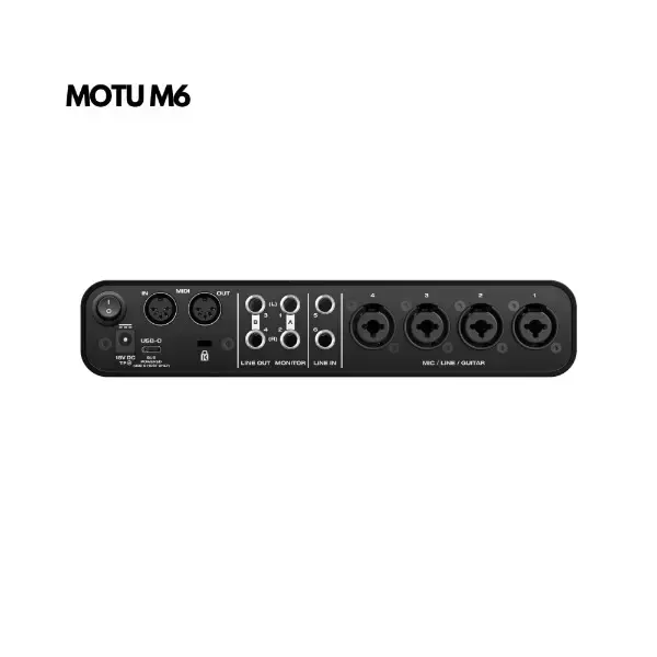 DTM・DAW MOTU M6 Motu M6 Audio Interface at Best Price Call RDX Music Store