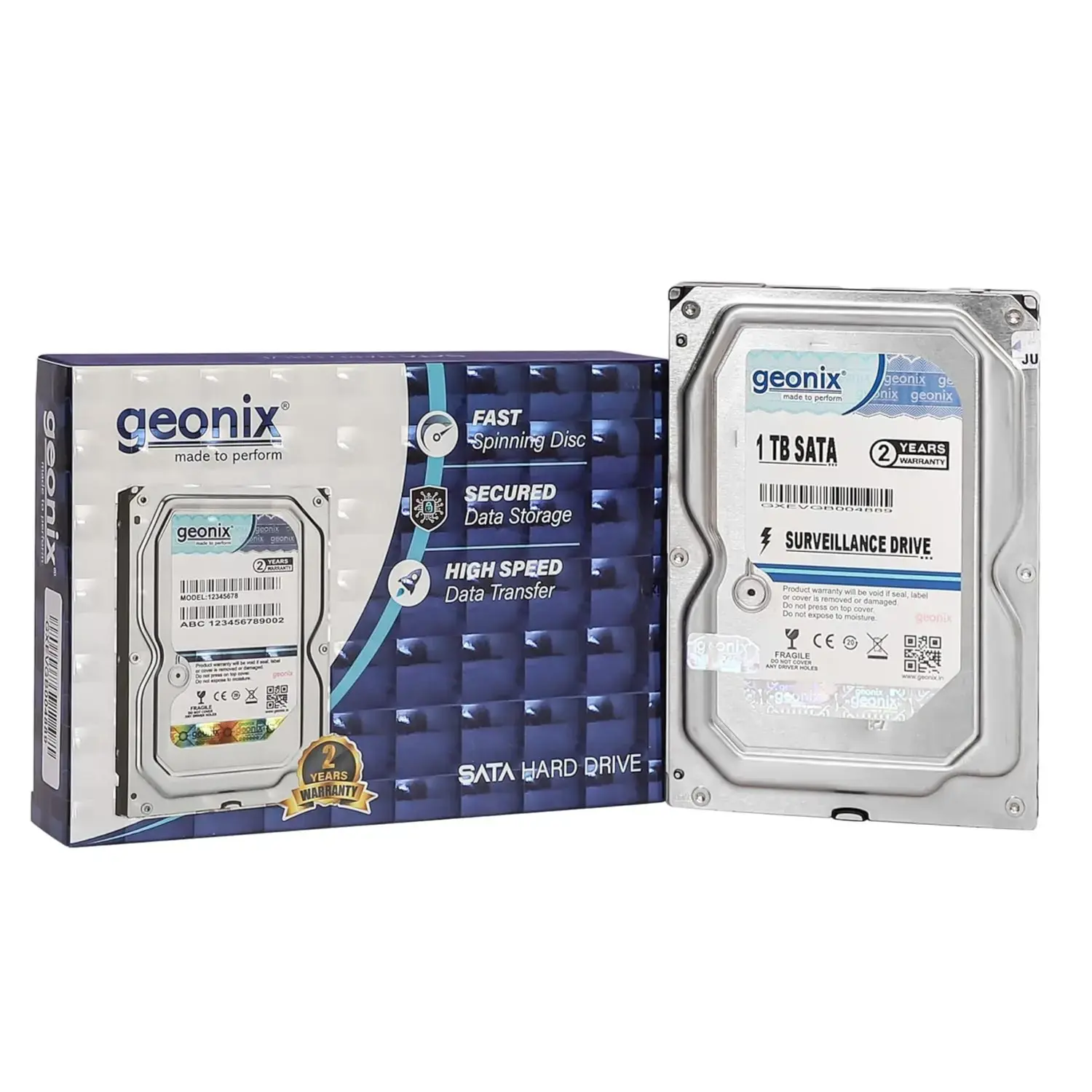 Buy GEONIX TB SATA Hard Drive for Inch),