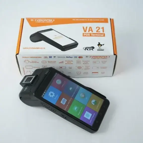 Visiontek Pos Machine Buy Booking VA 21 POS TERMINAL online at best price | Gupta Battery ...