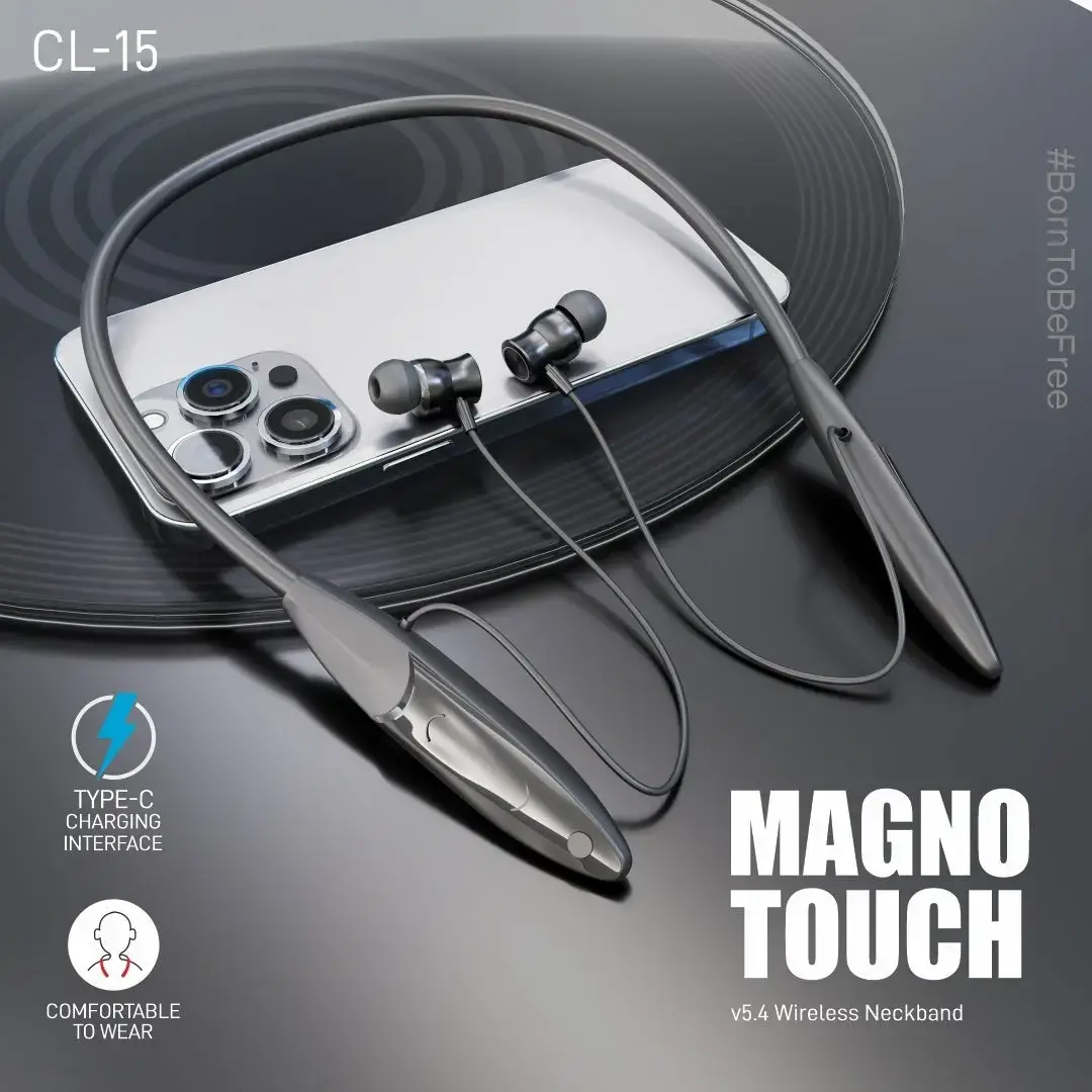 Cl 15 New Launch Neckband Bluetooth Neckband Musiplatina SOROO I