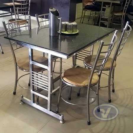 Dining Table Steel Chair For Hotel Buy Stainless Steel Table And