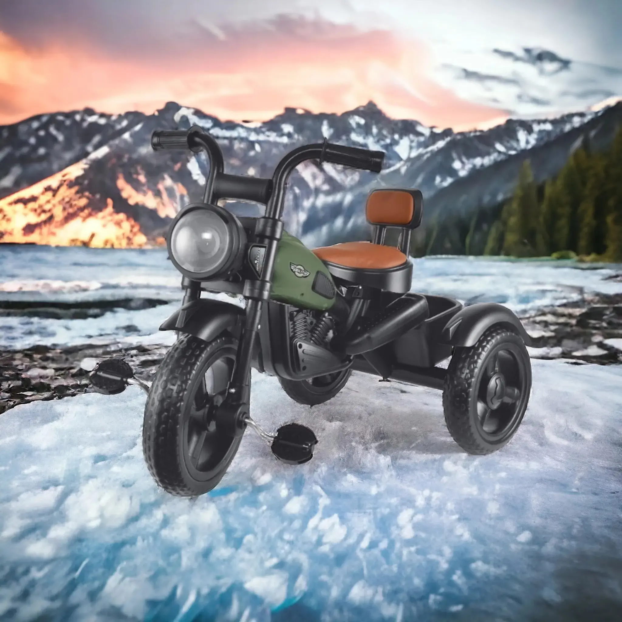 Pioneer 4-in-1 Kids Tricycle | Parent Handle And Durable