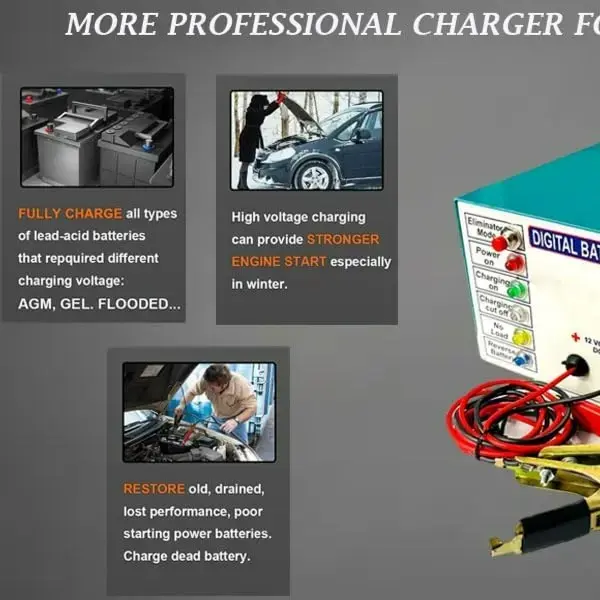 Buy 12 Volt Amp Battery Charger (Auto Cut) online at best price