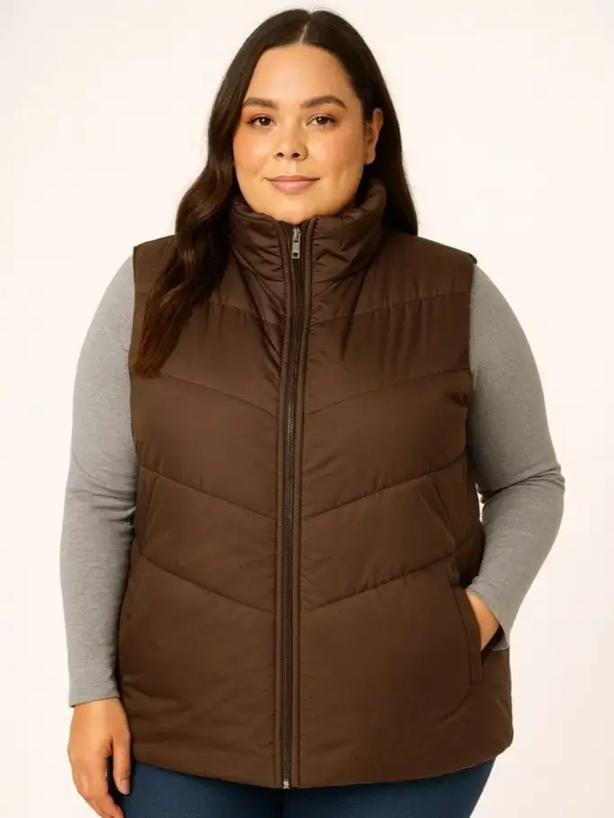 2025 Howl Semi-Puffy Vest サイズL Buy ZSHOW Men's Puffer Vest Removable Hooded Vest Outdoor Winter