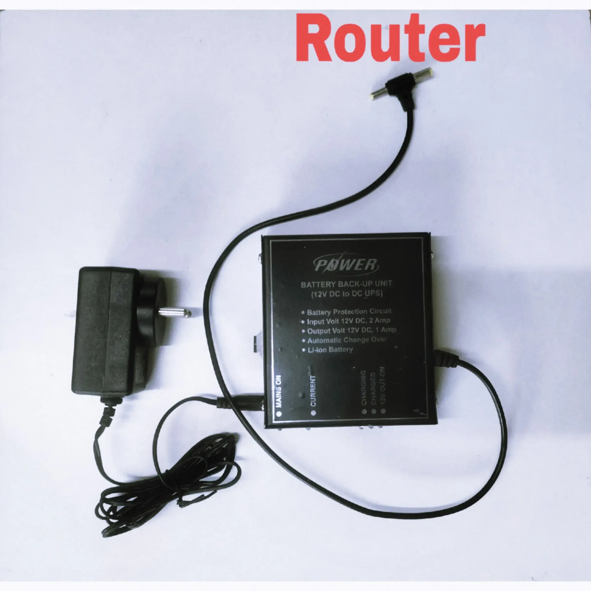 Battery Backup Unit For Jio Airtel Bsnl Wifi Router - 1